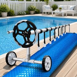 High-Quality 9.5x5m Solar Blanket Pool Cover with Roller