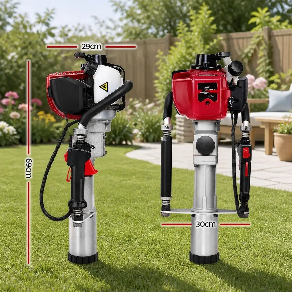 38CC 4-Stroke Petrol Post Driver with Hammering Pin