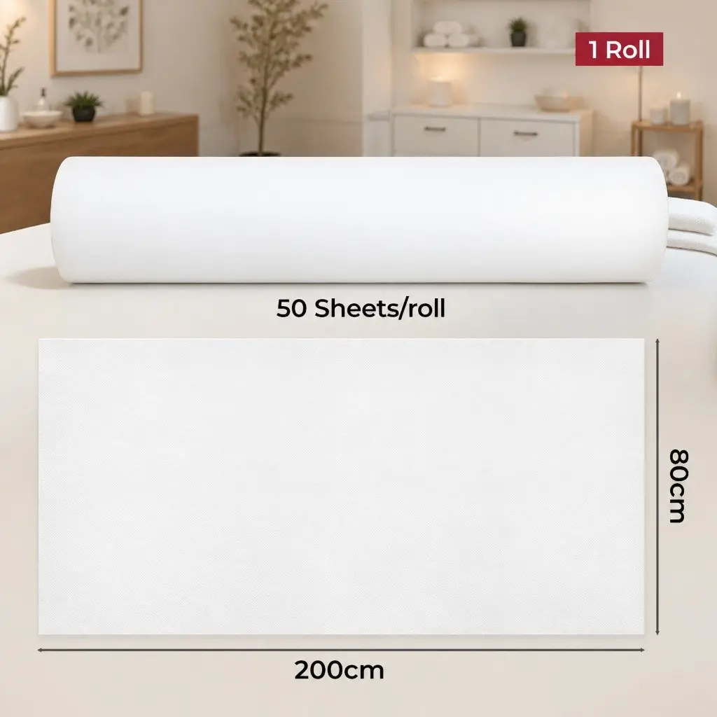 50PCS Waterproof Disposable Bed Sheets for Massage Tables