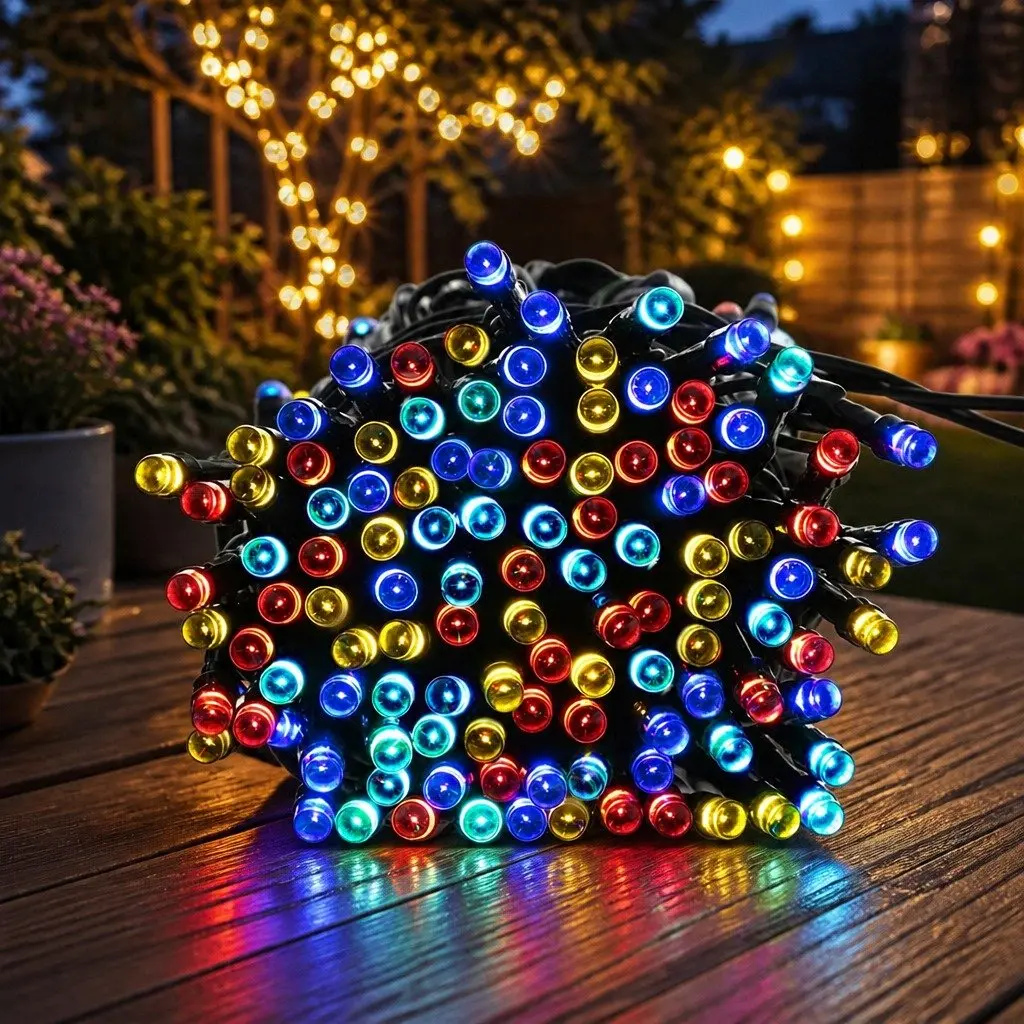 300LED 30M Solar String Lights for Outdoor Decor