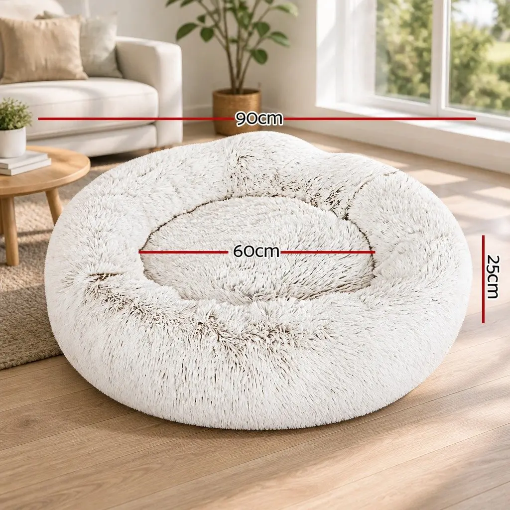 Large Pet Bed 90cm for Dogs and Cats