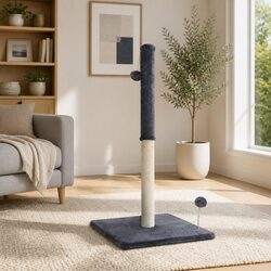 Sturdy Cat Tree with Plush Velvet and Scratching Posts