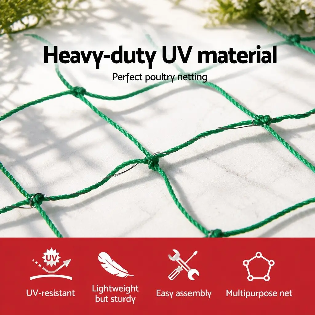 Electric Poultry Netting 50m x 125cm for Livestock