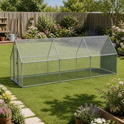 Durable 3m x 6m x 2m Chicken Coop Cage for Poultry