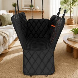 Pet Car Seat Cover Dog Hammock Protector Waterproof Non-Slip Back Bench Tailgate