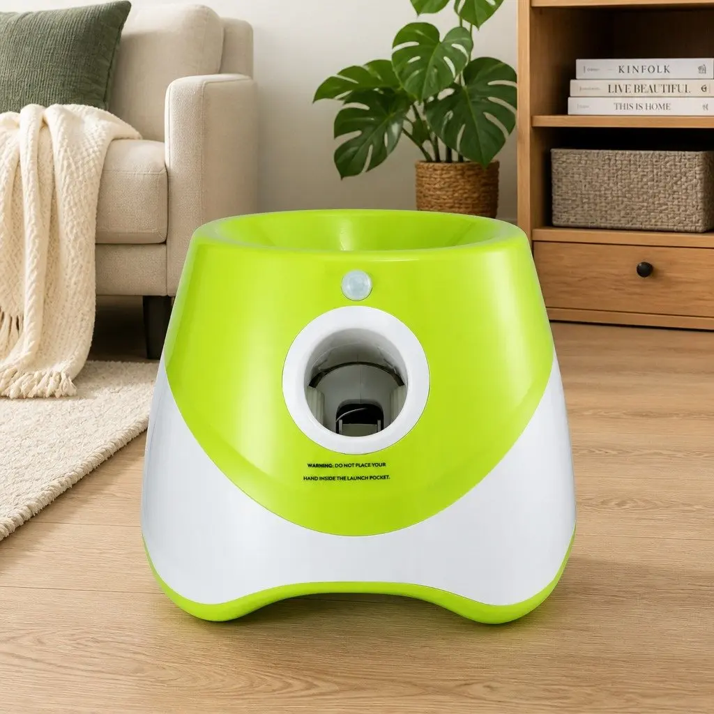 Automatic Dog Ball Launcher with 6 Balls