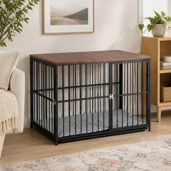 Premium Extra Large Dog Crate with Modular Playpen