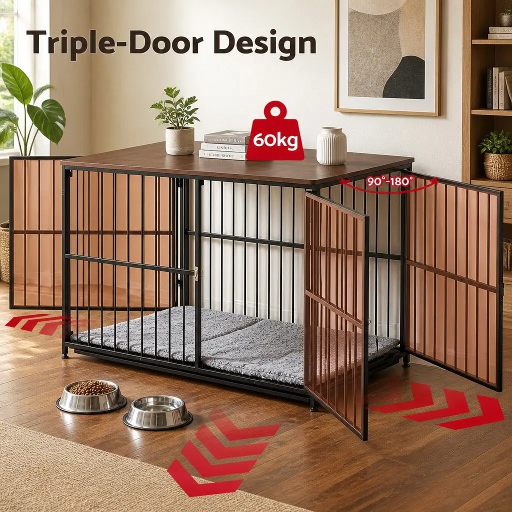 Extra Large Dog Crate with Modular Playpen