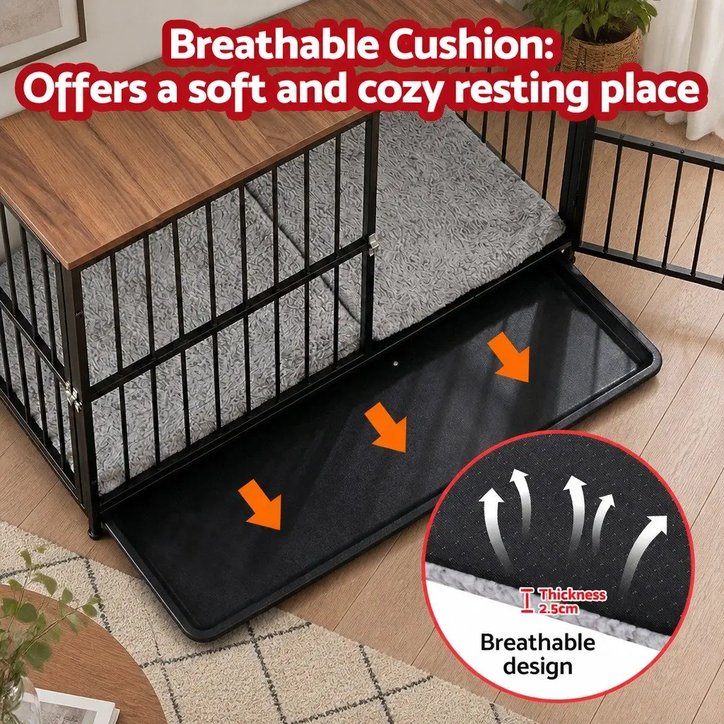 Extra Large Dog Crate with Modular Playpen