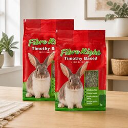 High Fibre Adult Rabbit Pellet Food for Digestive Health