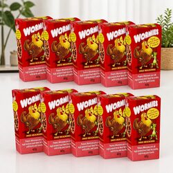 Premium Dried Mealworm Treat 40g x10 for Poultry and Birds