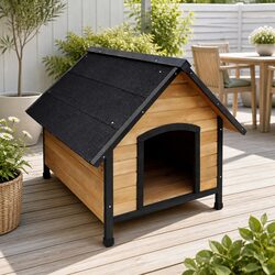 Extra Large Wooden Dog Kennel Outdoor House Pet Cabin XL Crate Waterproof Puppy