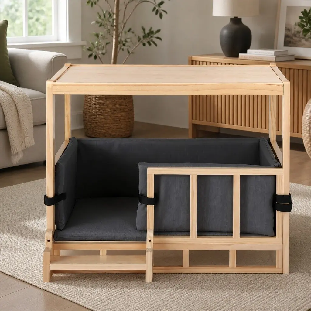 Dog Kennel Crate with Tabletop Space