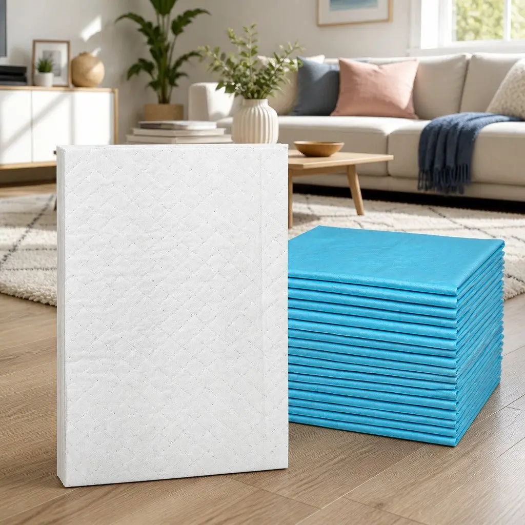 Pet Training Pads Absorbent 60x60cm Blue
