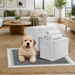 High-Quality Pet Training Pads 200pcs 60x60cm Grey