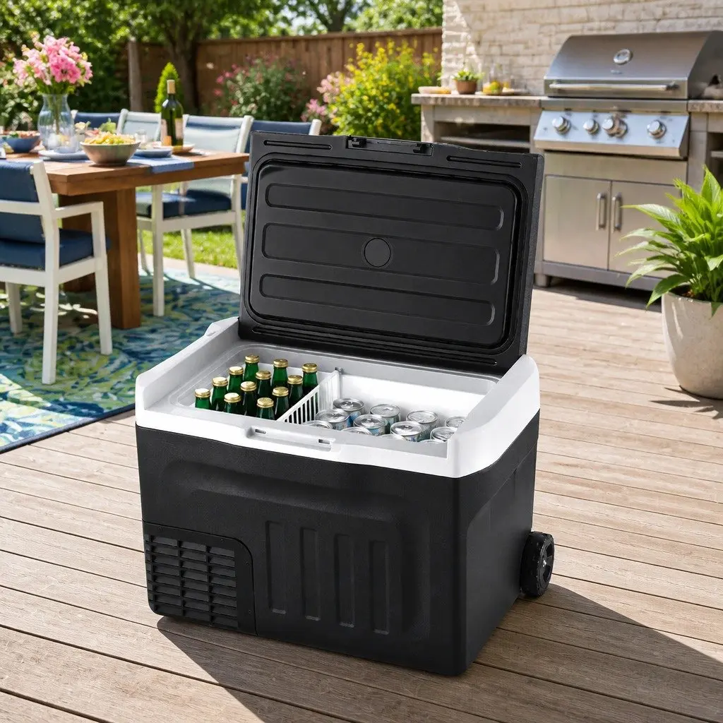 30L Portable Fridge Freezer for Outdoor Use