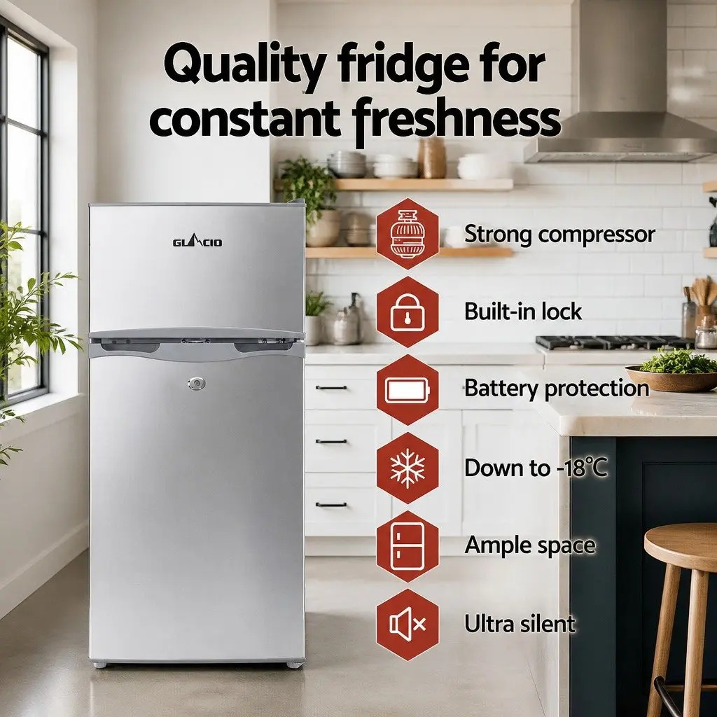 100L Portable Fridge Freezer for Outdoor Adventures