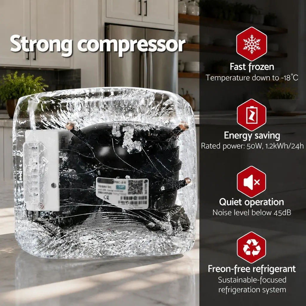 100L Portable Fridge Freezer for Outdoor Adventures