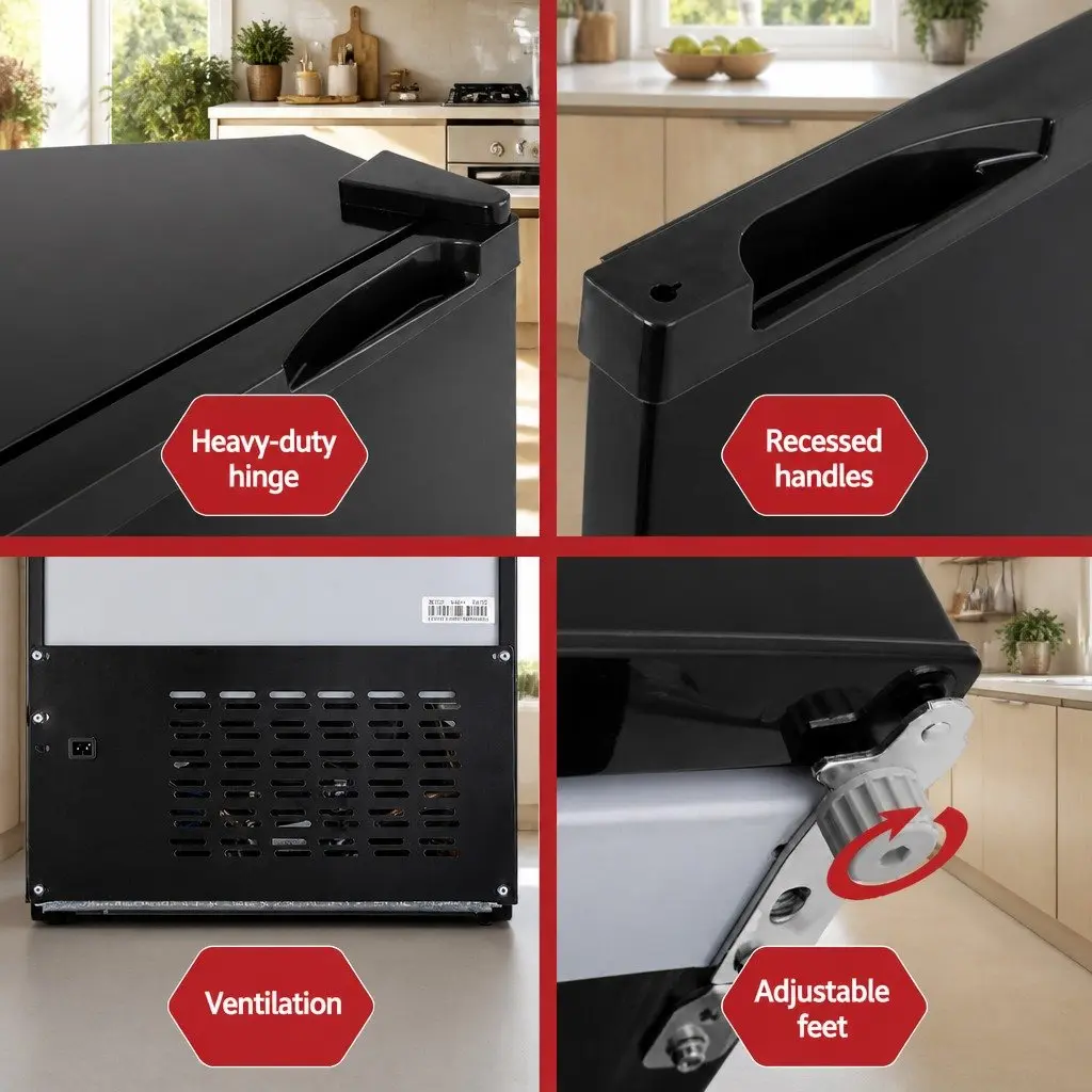 95L Portable Fridge Freezer with Multiple Power Options