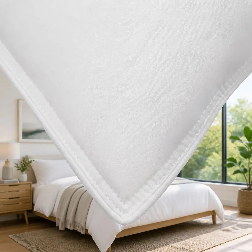 Goose Feather Down Pillow Twin Pack White 1kg