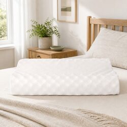 Premium Natural Latex Pillow Twin Pack for Optimal Support