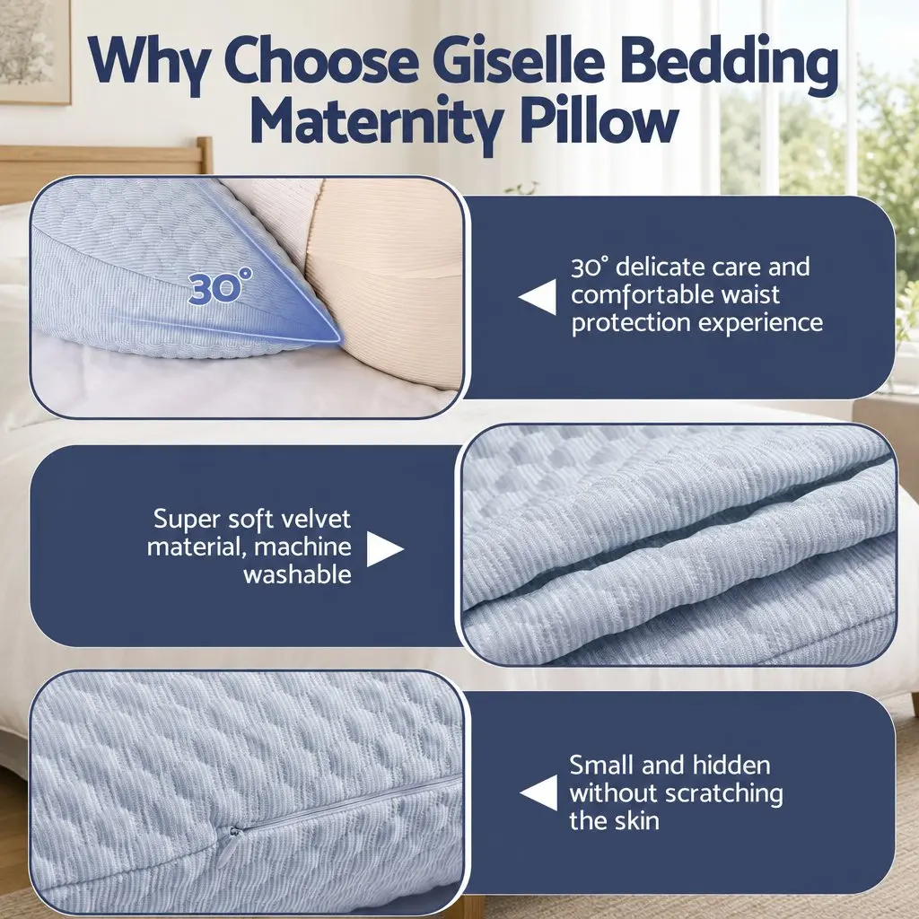 Cooling Body Pillow Synthetic Fiber 37x87 cm Blue