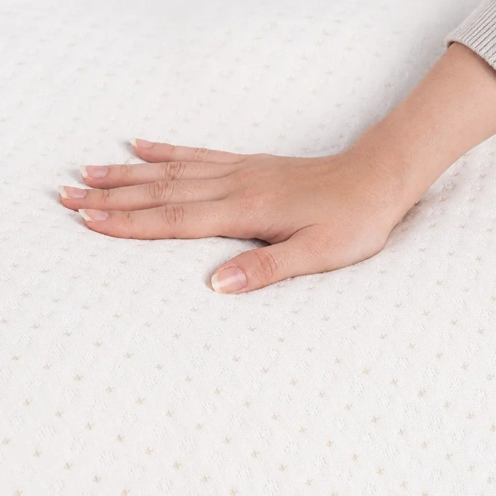 Memory Foam Pillow Shredded Gel-Infused Bamboo Cover 73cm x 48cm White Twin Pack