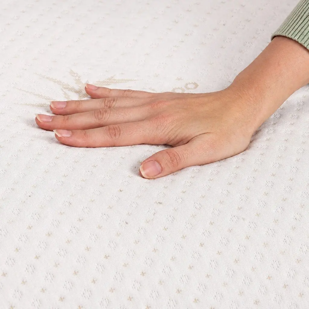 Memory Foam Pillow Shredded Gel-Infused Bamboo Cover 73cm x 48cm White Twin Pack