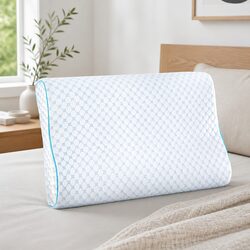Premium Memory Foam Contour Pillow with Cool Gel Cover