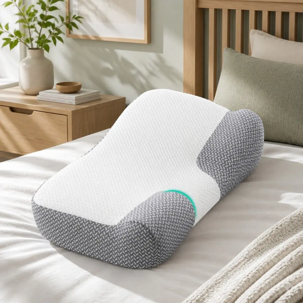 Ergonomic Memory Foam Contour Pillow for Neck Support