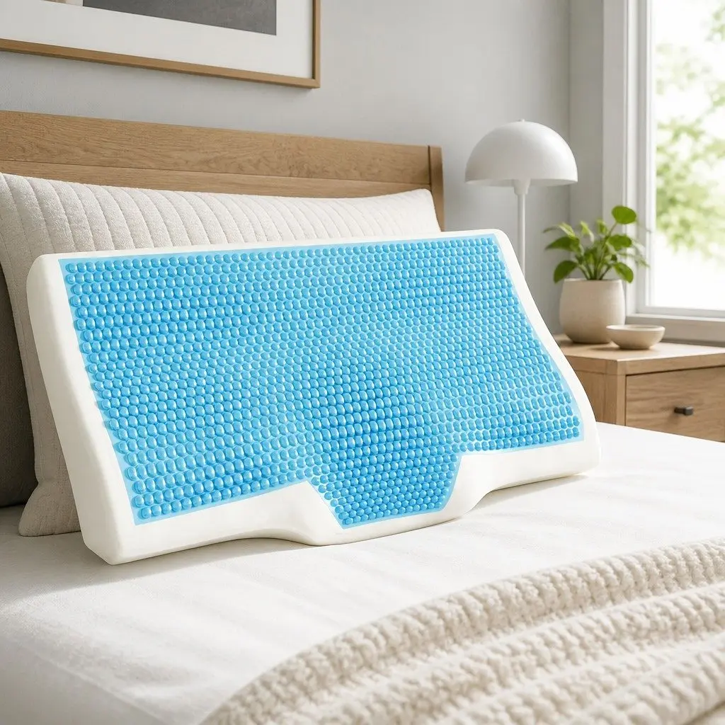 Contour Neck Support Cervical Memory Foam Pillow