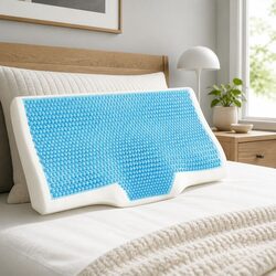 Contour Neck Support Cervical Memory Foam Pillow
