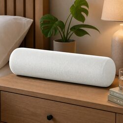 High-Quality Memory Foam Neck Roll Pillow with Bamboo Cover