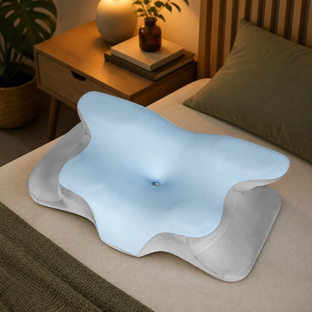 Ergonomic Memory Foam Contour Pillow for Neck Support