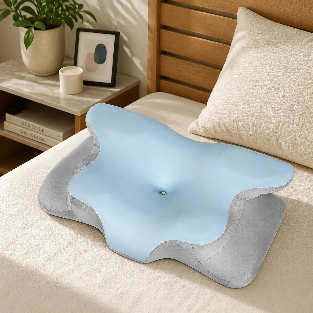 Ergonomic Memory Foam Contour Pillow for Neck Support
