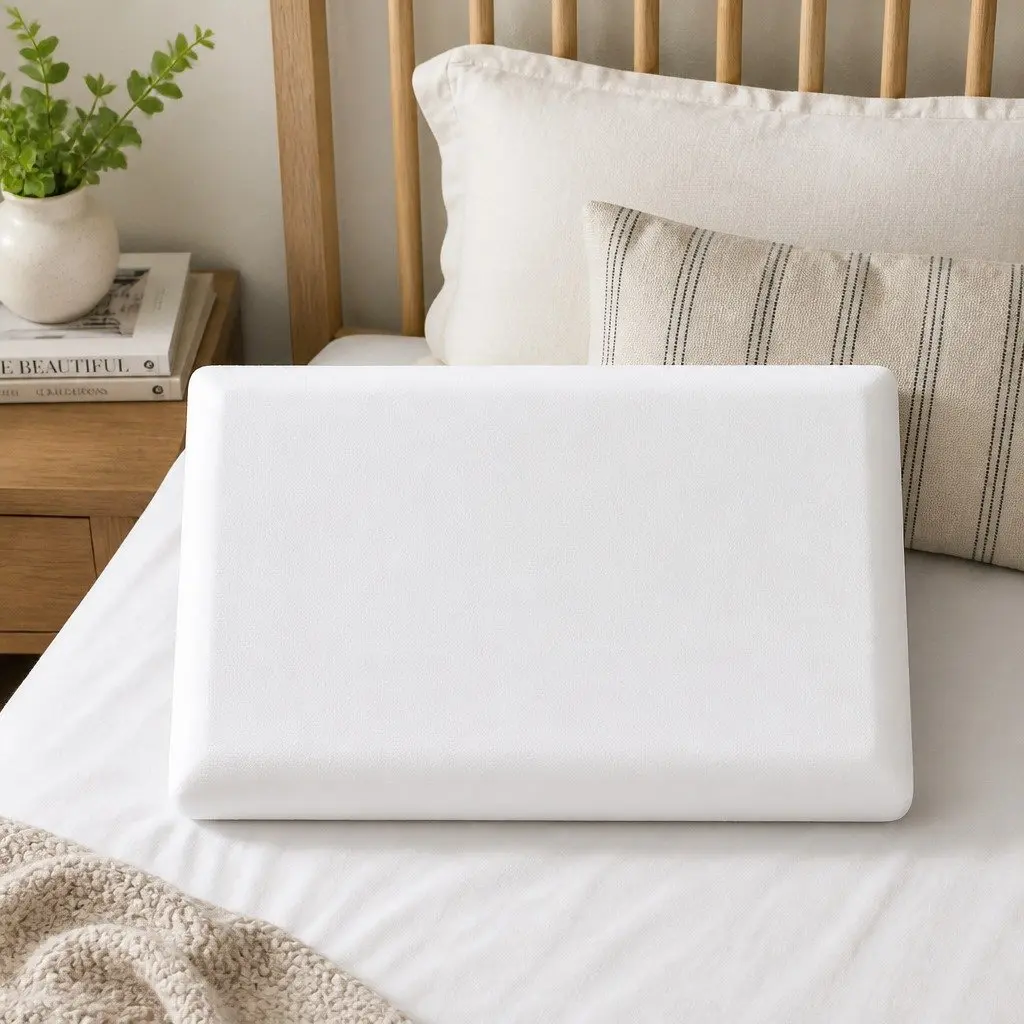 Ergonomic Memory Foam Pillow for Neck and Shoulders