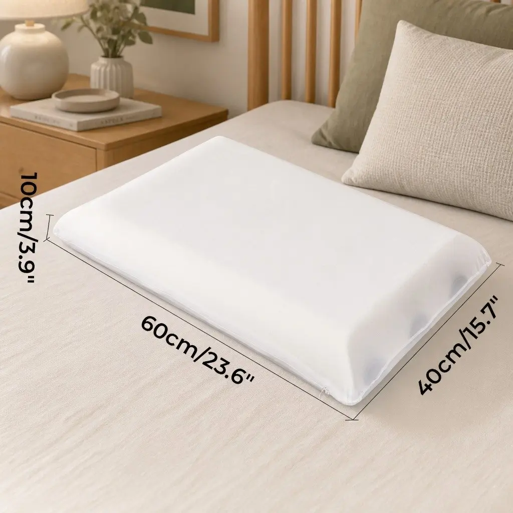 Ergonomic Memory Foam Pillow for Neck and Shoulders