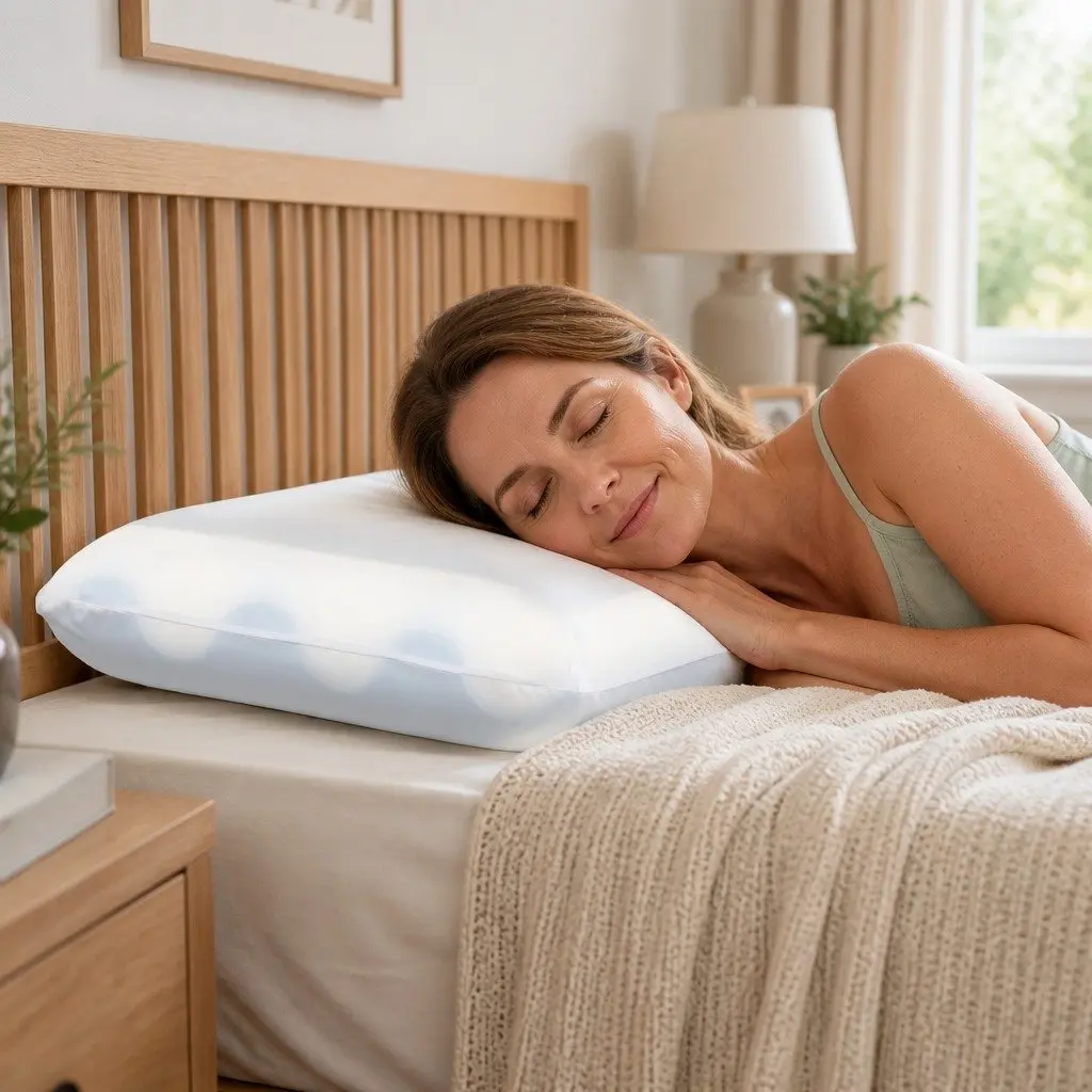 Ergonomic Memory Foam Pillow for Neck and Shoulders