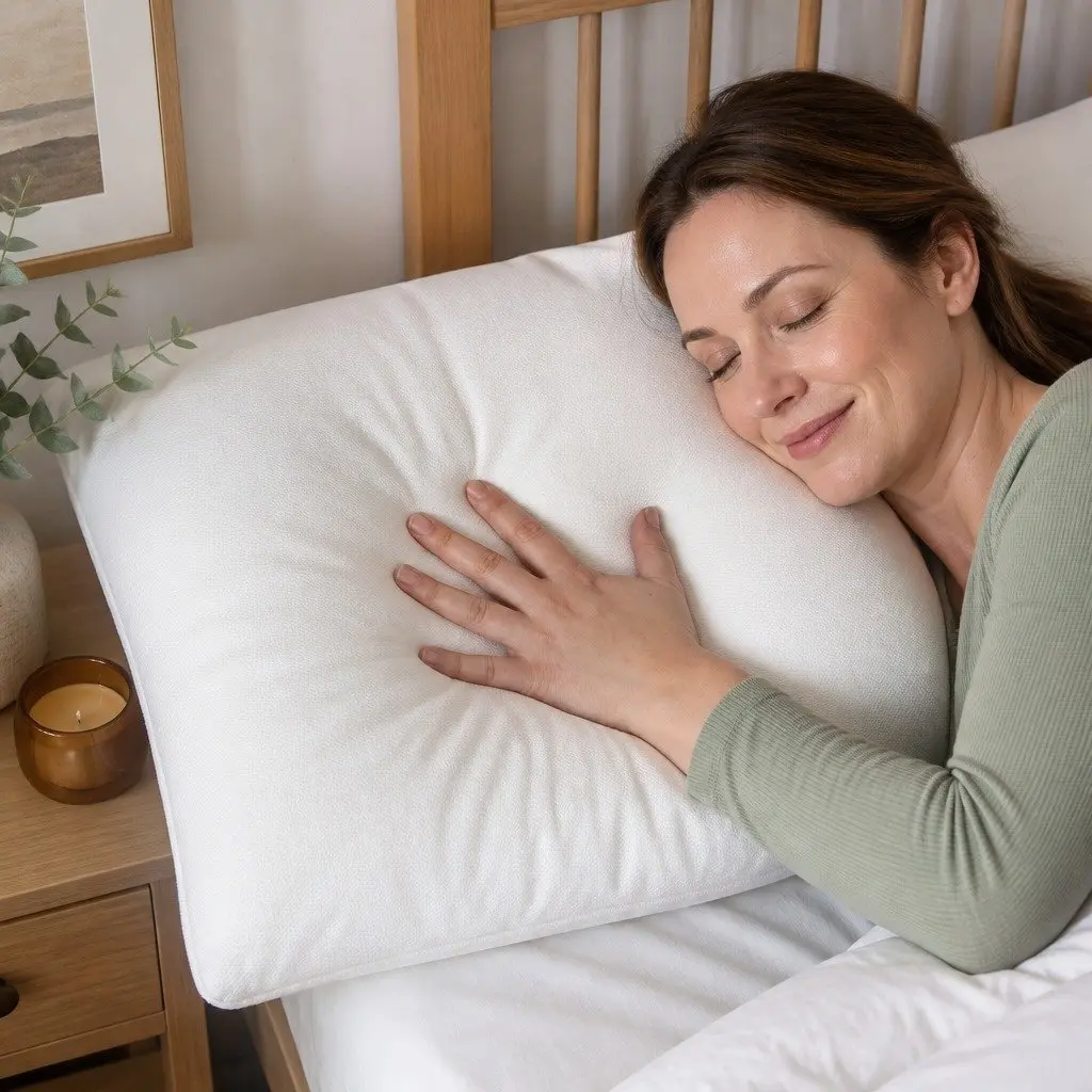 Cooling Memory Foam Pillow for Neck Pain Relief