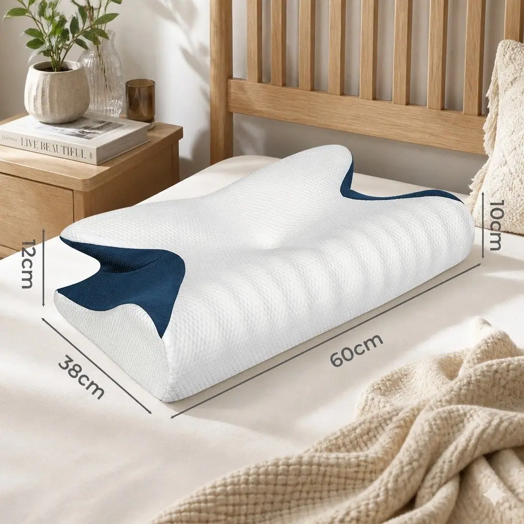 Ergonomic Cervical Pillow for Neck Support and Comfort