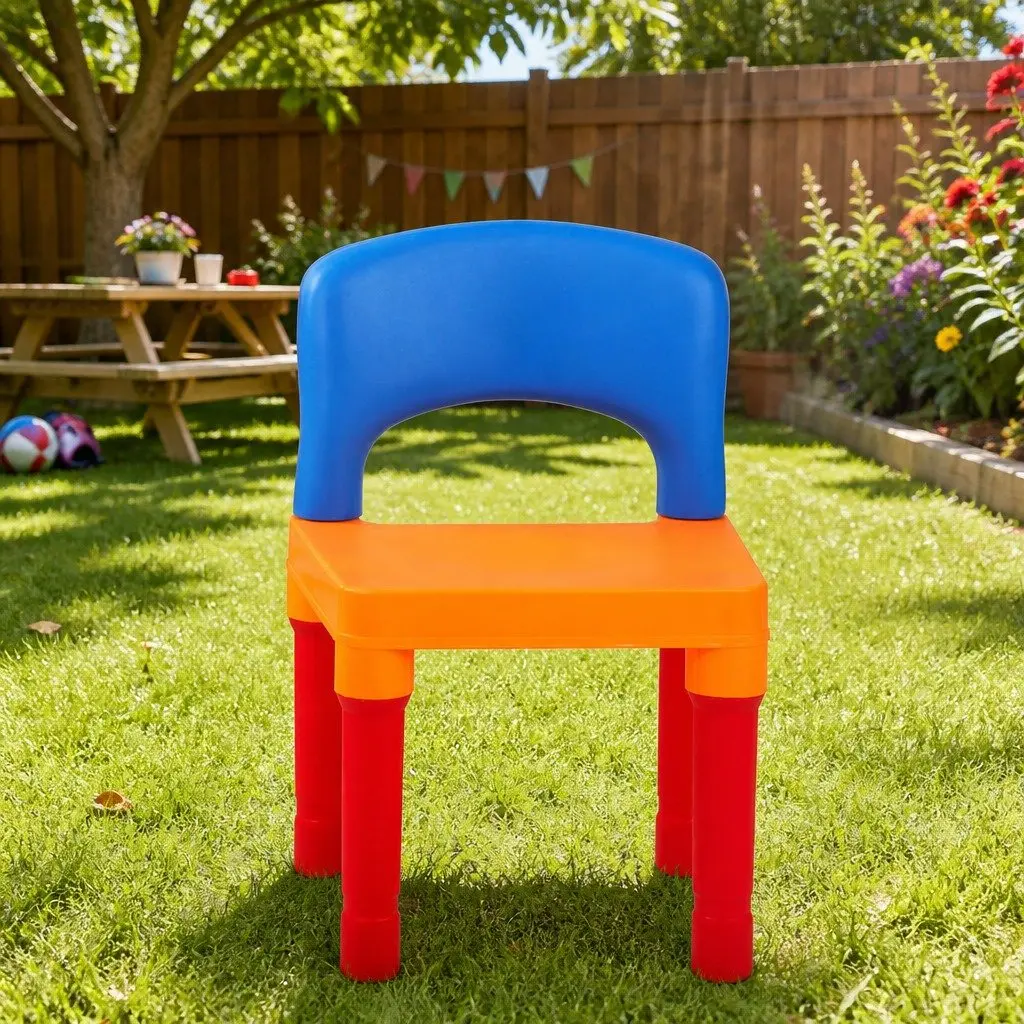Sand and Water Table Play Set Non-toxic Plastic 62 x 43 x 53cm Multi-coloured
