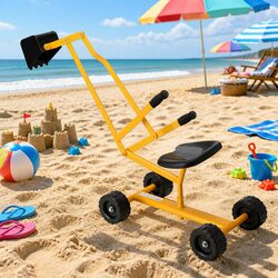 Durable Kids Ride On Digger Toy with Rotating Seat