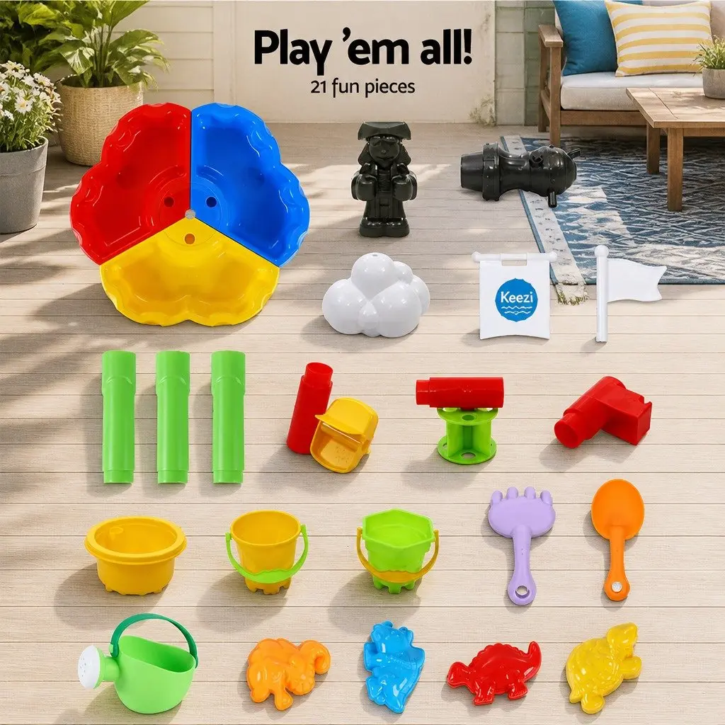 Kids Sand Water Table for Outdoor Fun