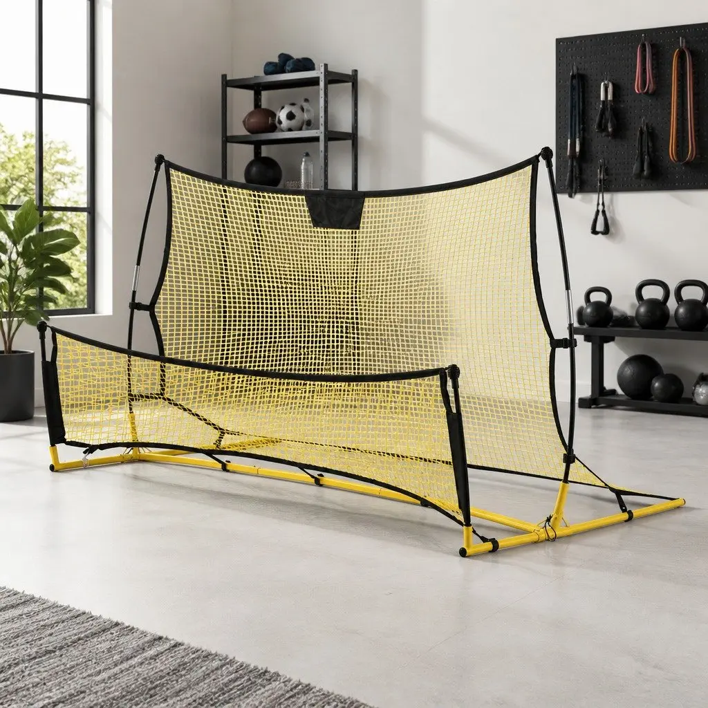 Portable Soccer Rebounder Net 2.1m Football Goal