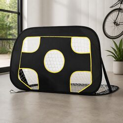 High-Quality Portable Soccer Rebounder - Black