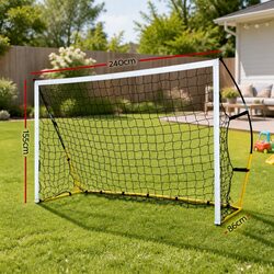 Heavy-Duty Portable Soccer Goal Net for Training