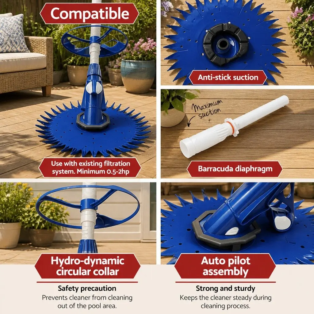 Automatic Pool Cleaner for Above Ground Pools
