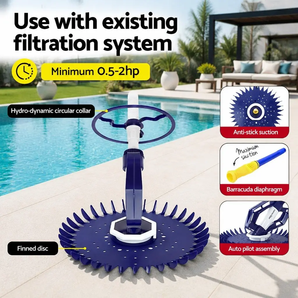 Automatic Pool Vacuum Cleaner 10M System