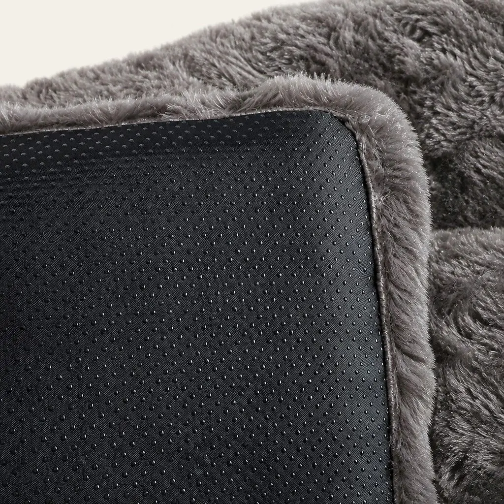 Calming Plush Dog Bed for Pets, Washable, 73cm