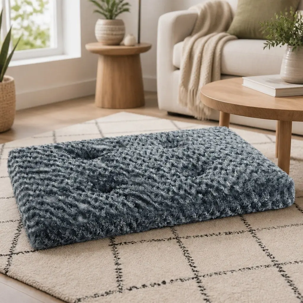 Plush Dog Pet Bed with Non-Slip Base